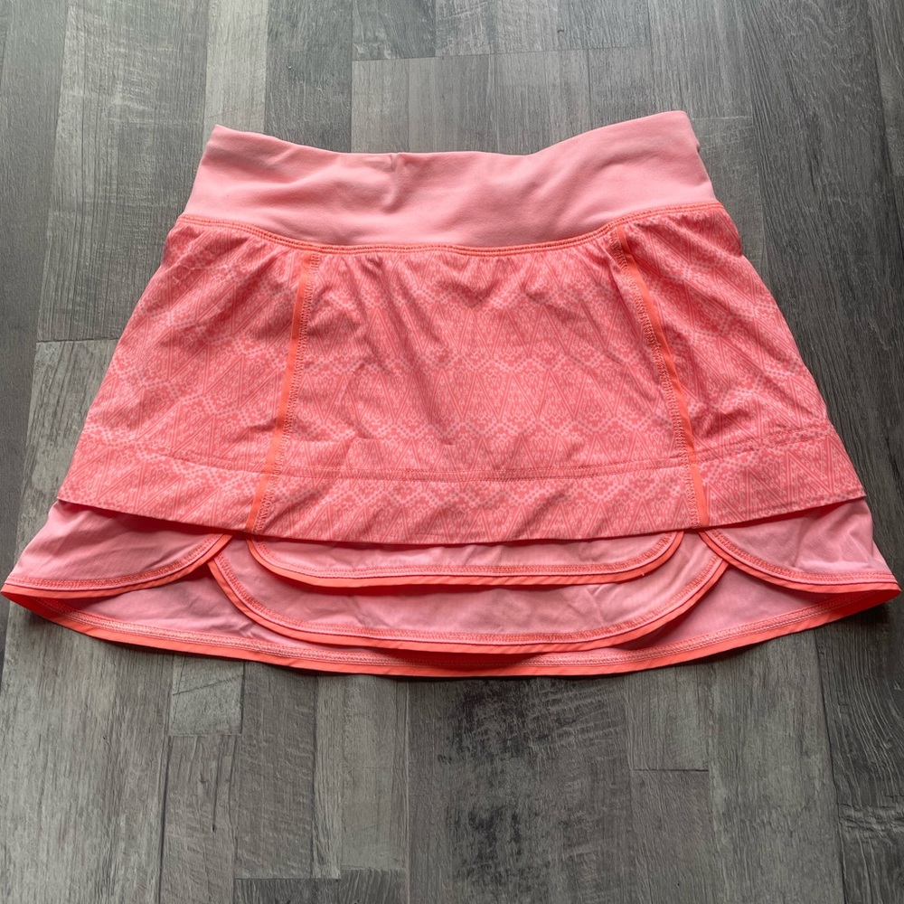 Ivivva Girls Peach Skort Size 14